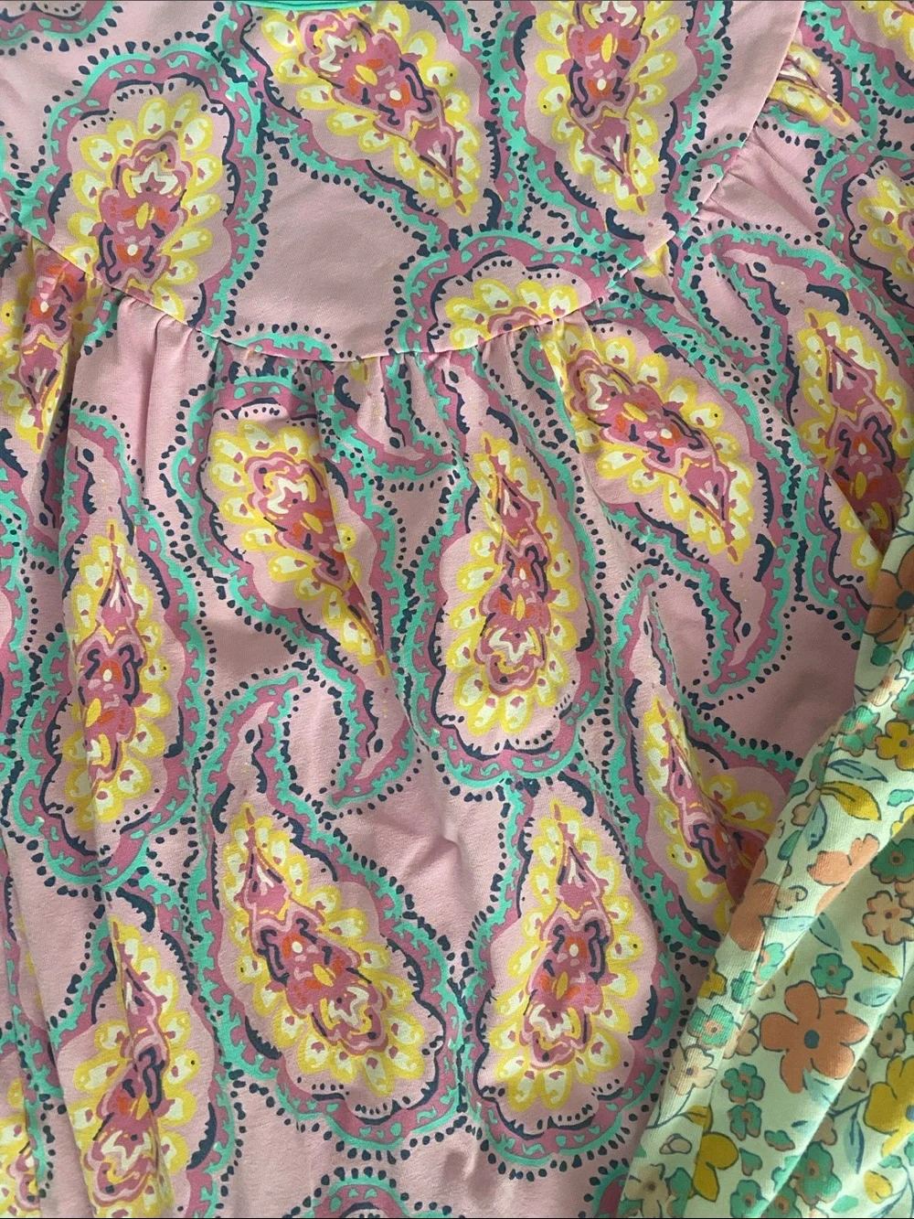 Matilda Jane Girls dream chaser pearls Paisley smocked floral size 16